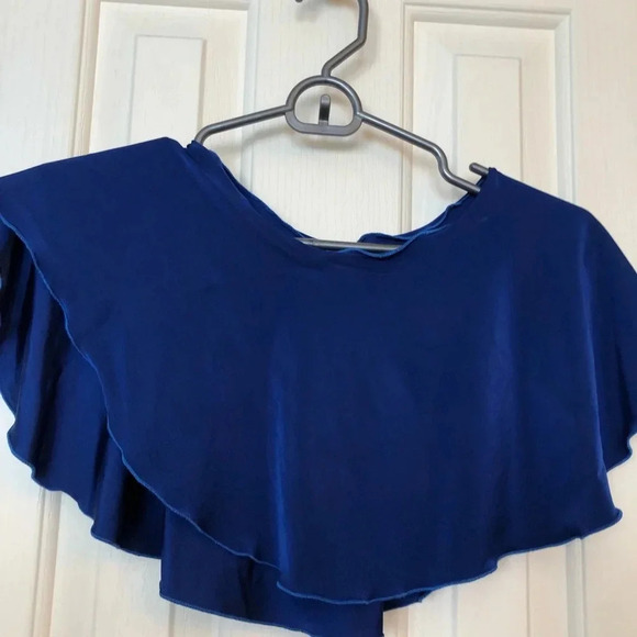 Ele Dancewear Circle Skirt Size Small Blue - Picture 2 of 2